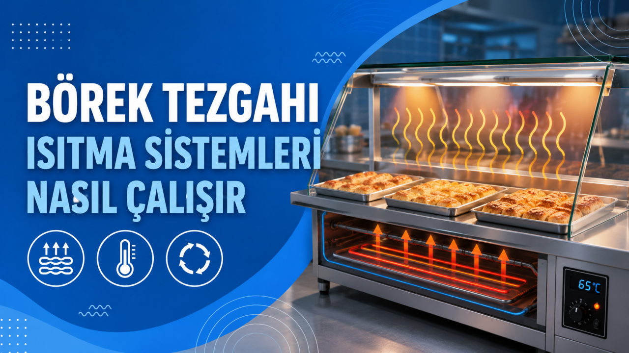 Börek Tezgahı Isıtma Sistemleri Nasıl Çalışır?