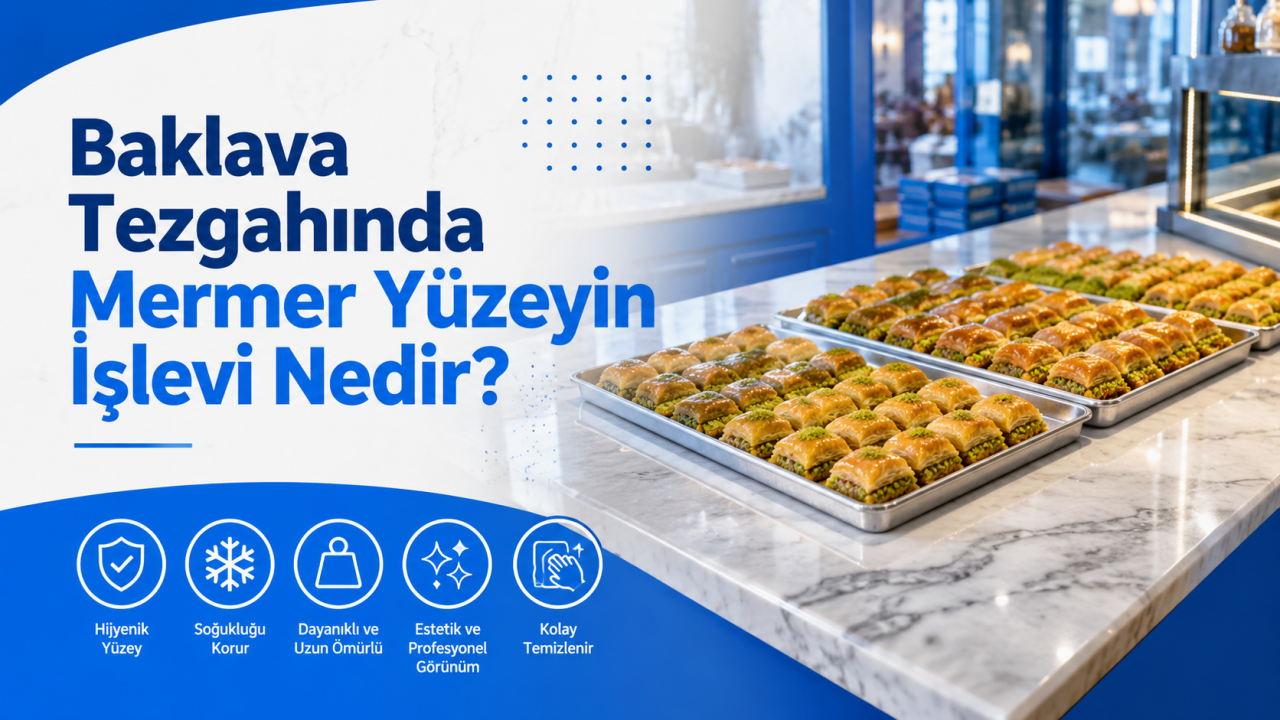 Baklava Tezgahında Mermer Yüzeyin İşlevi Nedir?
