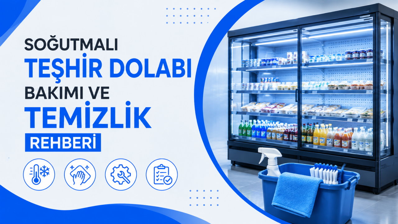 Soğutmalı Teşhir Dolabı Bakımı ve Temizlik Rehberi