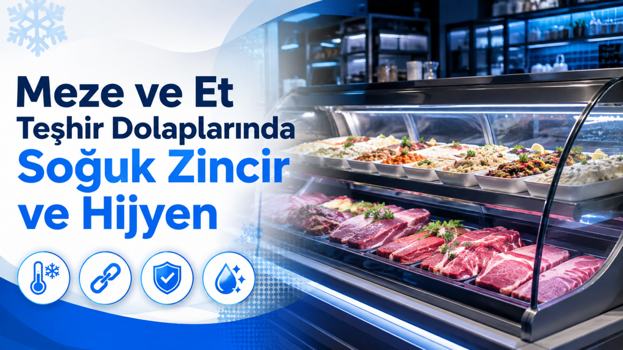 Meze ve Et Teşhir Dolaplarında Soğuk Zincir ve Hijyen