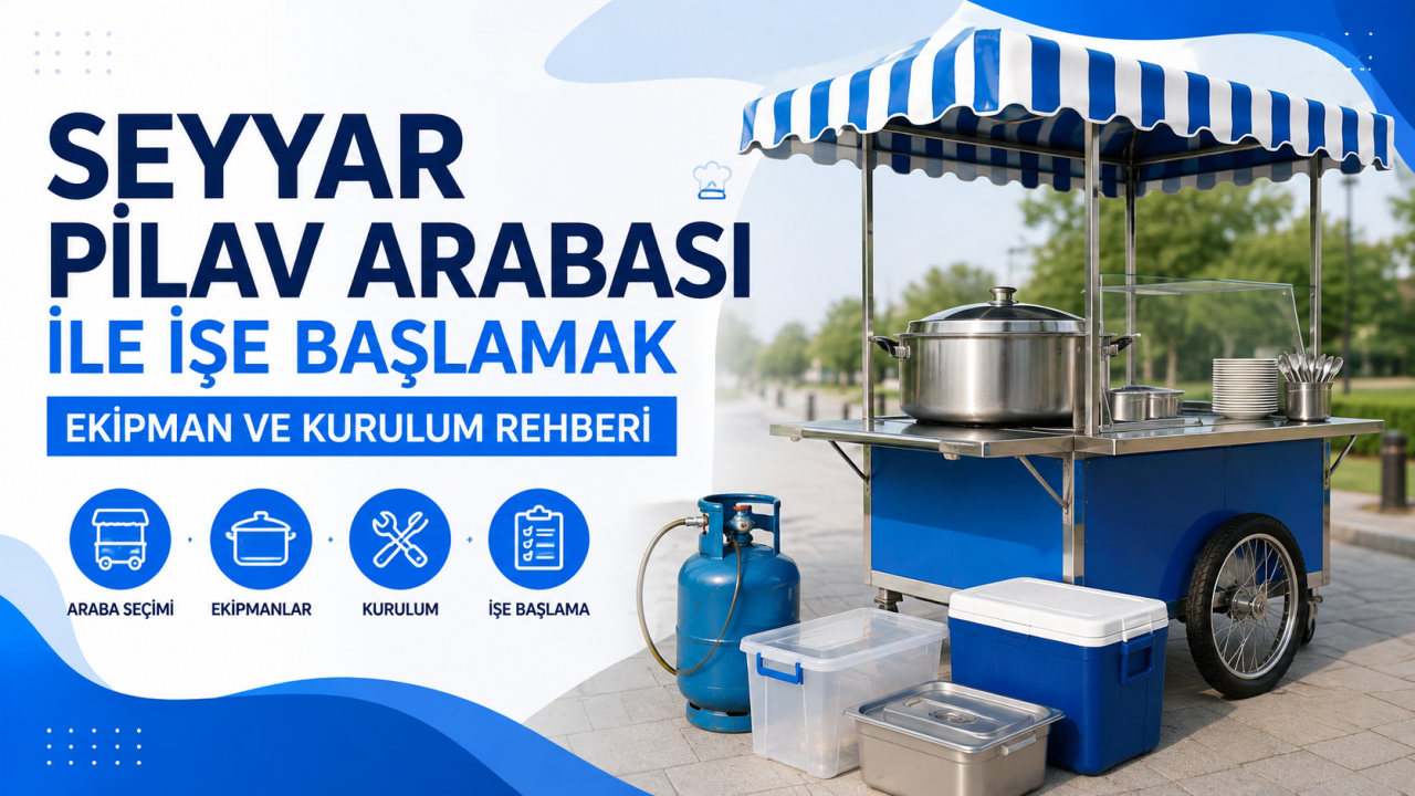 Seyyar Pilav Arabası ile İşe Başlamak - Ekipman ve Kurulum Rehberi