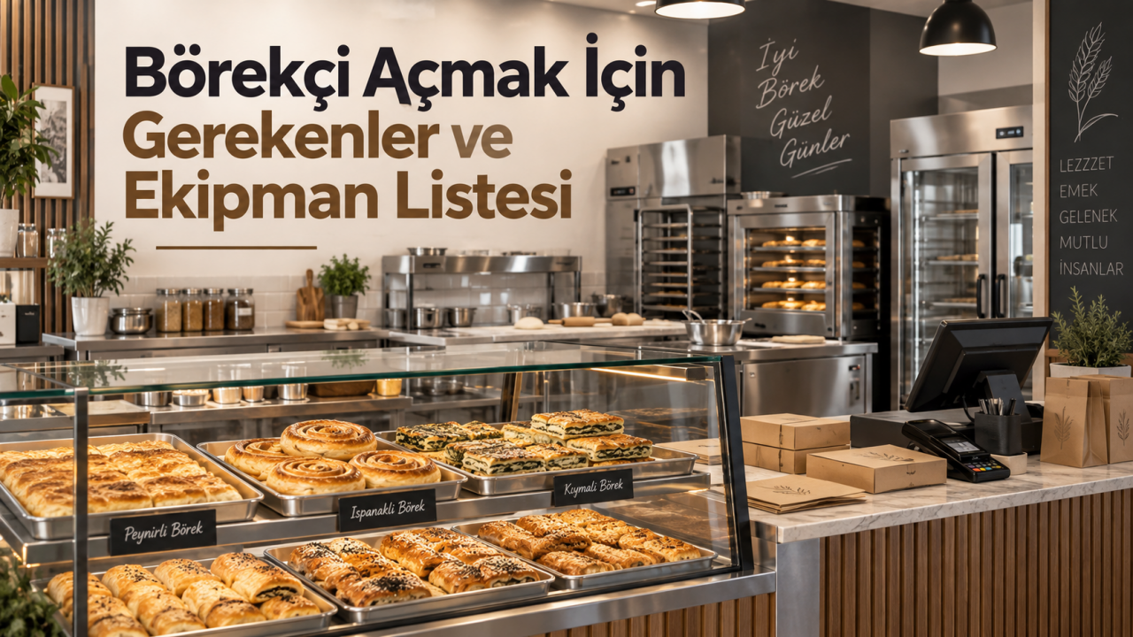 Börekçi Açmak İçin Gerekenler ve Ekipman Listesi
