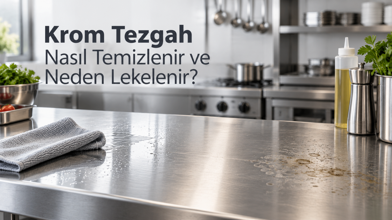 Krom Tezgah Nasıl Temizlenir ve Neden Lekelenir?