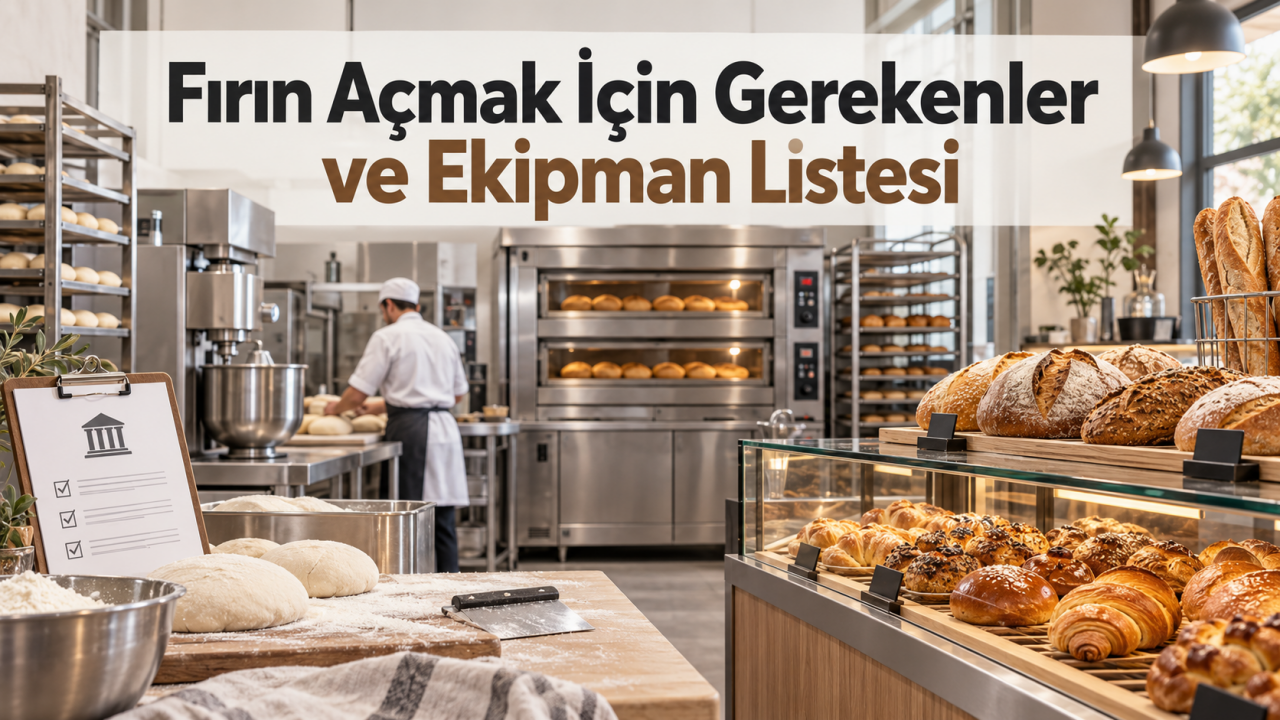 Fırın Açmak İçin Gerekenler ve Ekipman Listesi