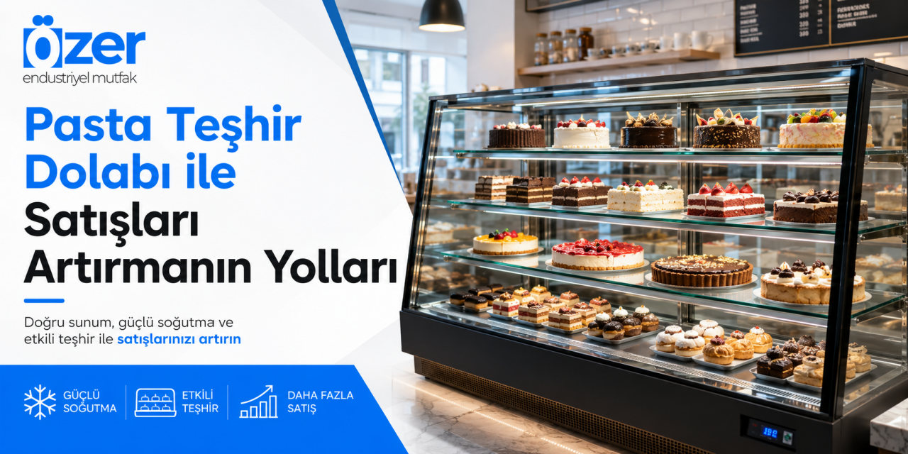 Pasta Teşhir Dolabı ile Satışları Artırmanın Yolları