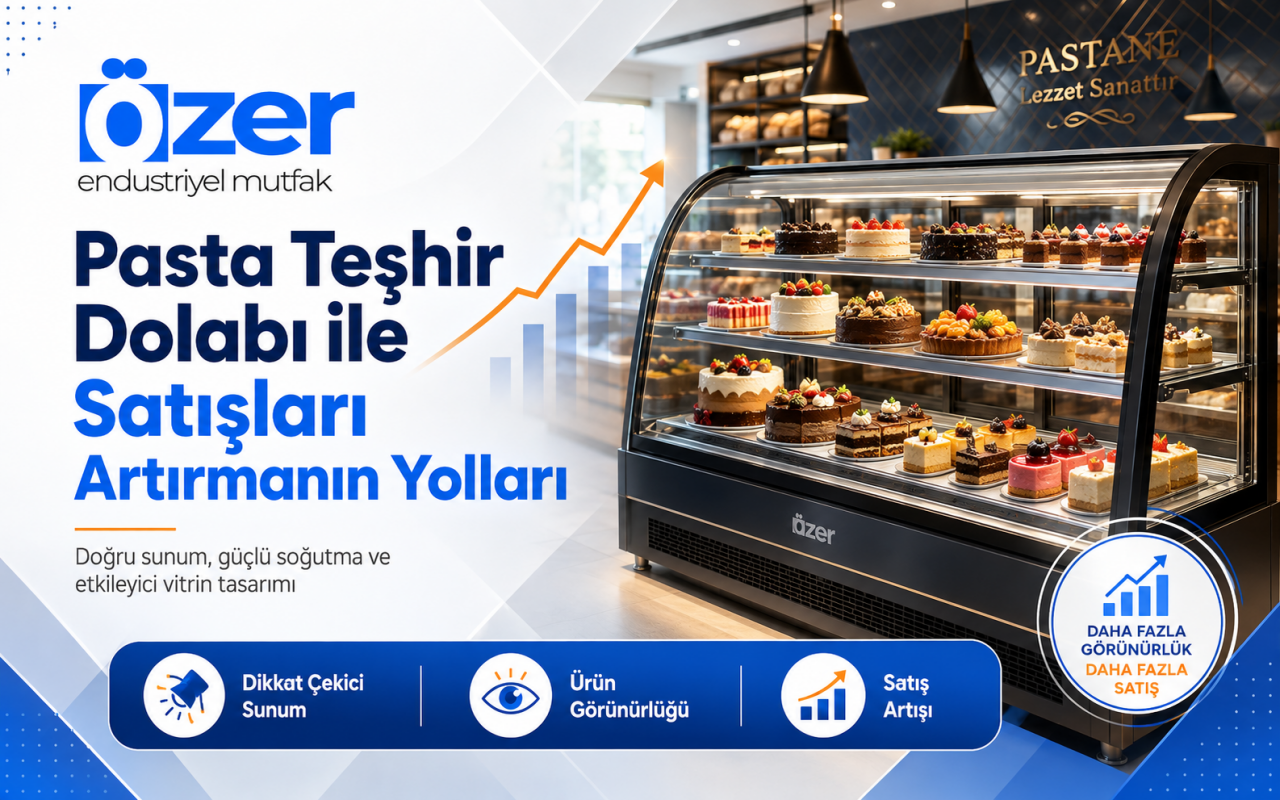 Pasta Teşhir Dolabı ile Satışları Artırmanın Yolları