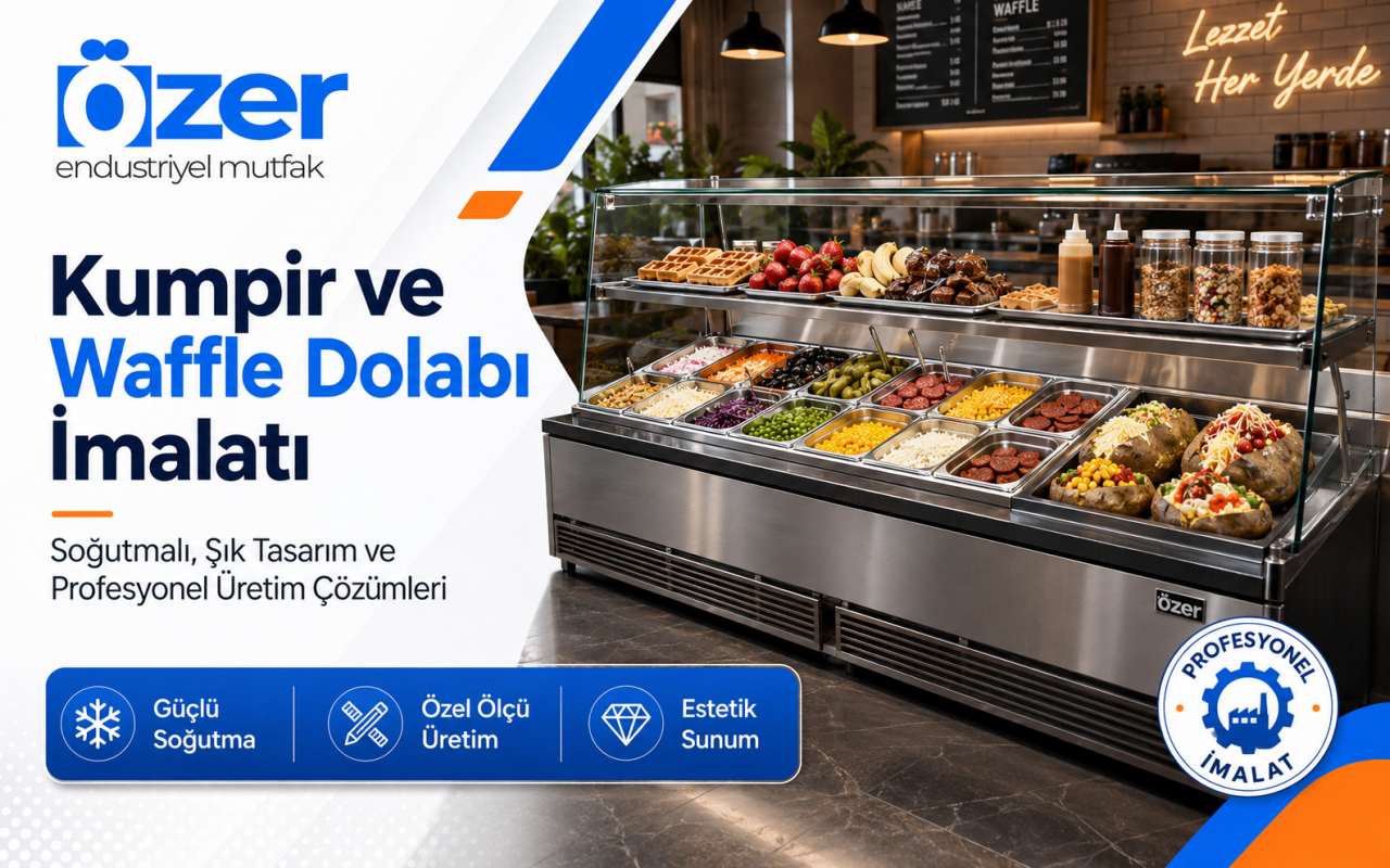 Kumpir ve Waffle Dolabı İmalatı