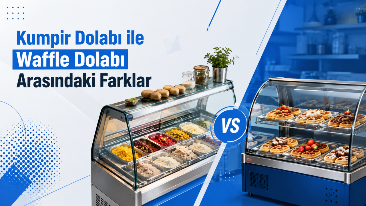 Kumpir Dolabı ile Waffle Dolabı Arasındaki Farklar