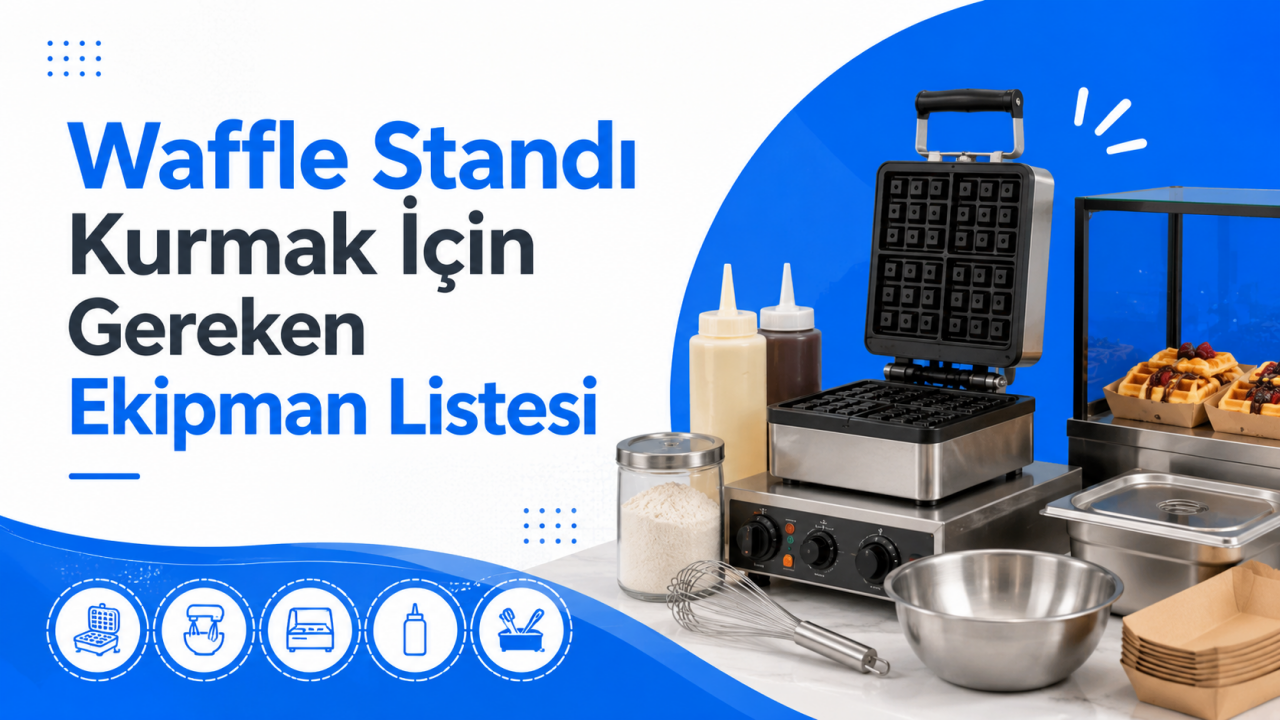 Waffle Standı Kurmak İçin Gereken Ekipman Listesi