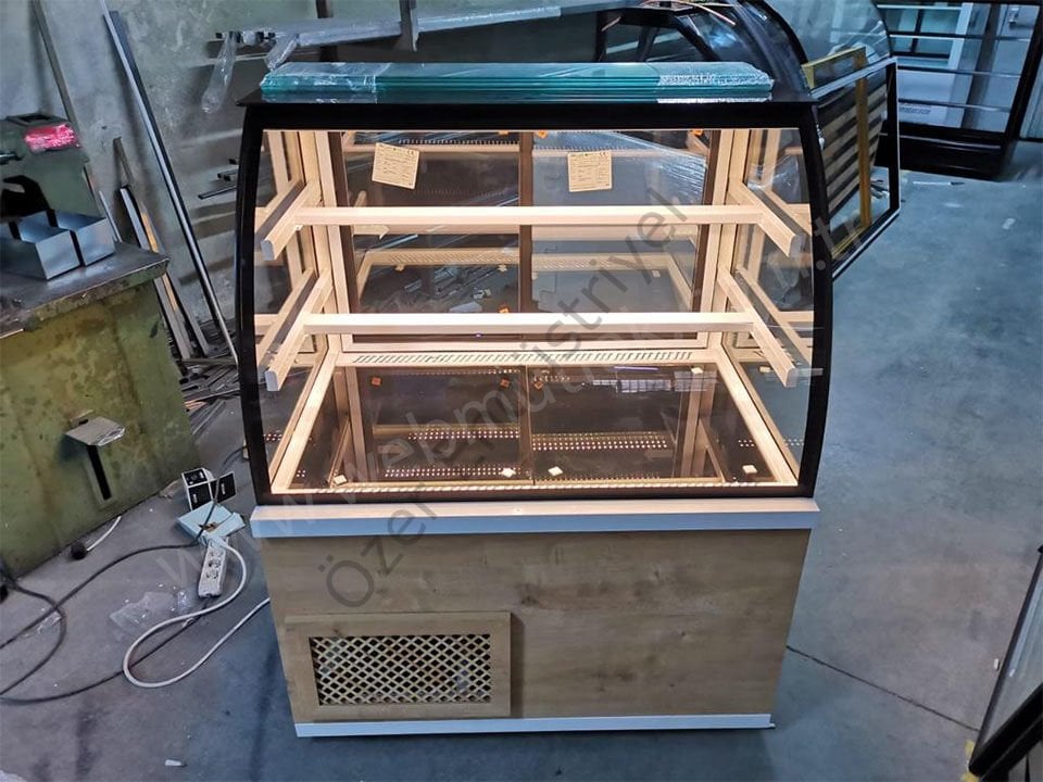 Bombe Camlı Pasta Dolabı