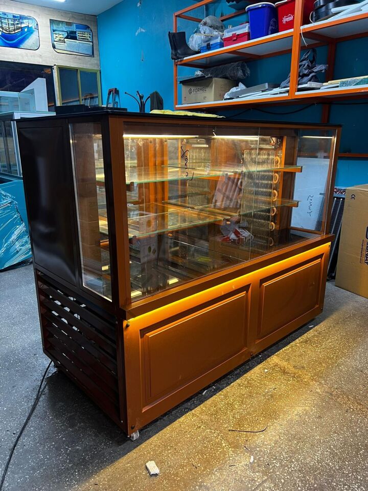 150 Cm Soğutmalı Meze Dolabı – Lake Dekor +4°C Kebap Teşhir