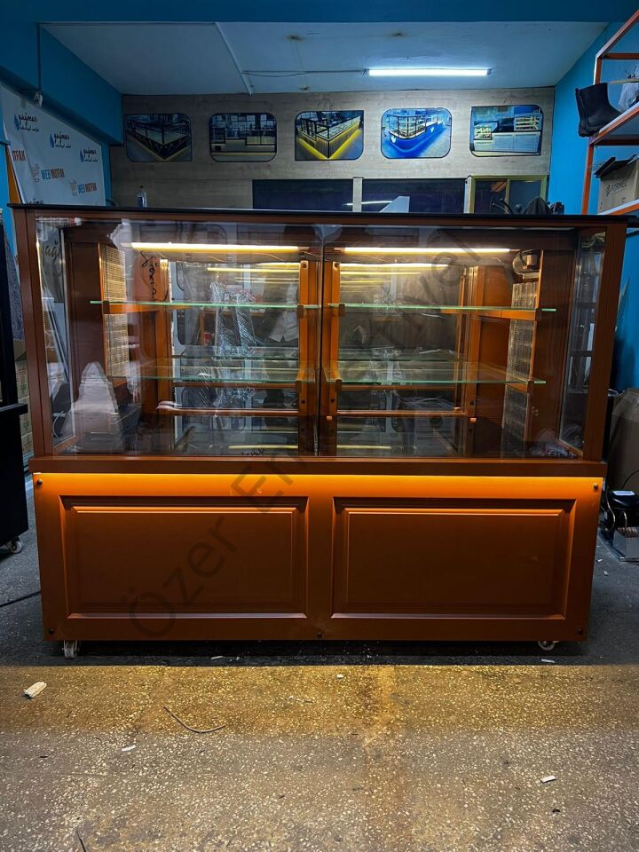 150 Cm Soğutmalı Meze Dolabı – Lake Dekor +4°C Kebap Teşhir