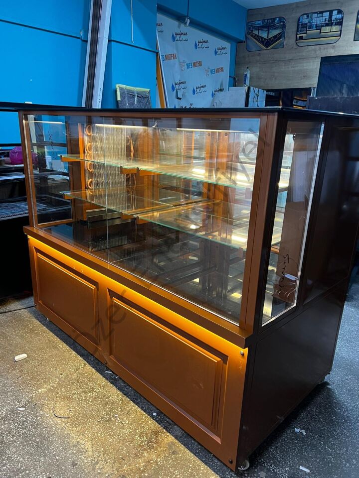 150 Cm Soğutmalı Meze Dolabı – Lake Dekor +4°C Kebap Teşhir