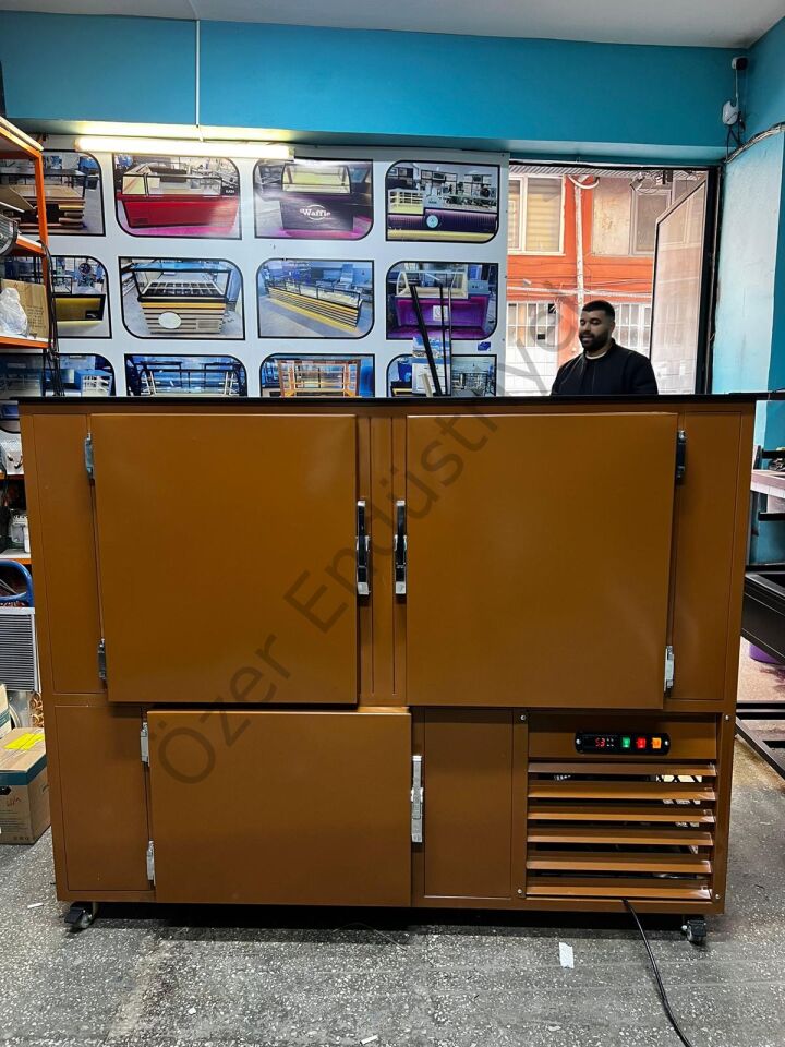 150 Cm Soğutmalı Meze Dolabı – Lake Dekor +4°C Kebap Teşhir