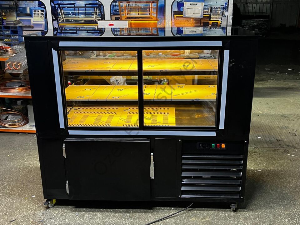 Soğutmalı Meze Dolabı 150 cm | +4°C Kebap & Restoran Teşhir Dolabı