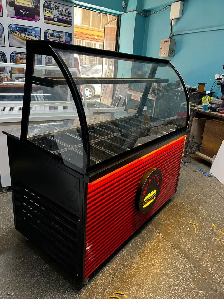 150 Cm Soğuk Sandviç Dolabı +4°C 18 Küvetli