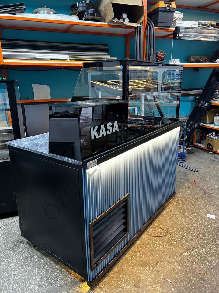 150 cm Kumpir Dolabı | Soğutmalı Teşhir Tezgahı Lake Mobilyalı