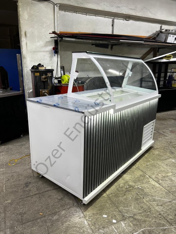 Satış Artıran Kumpir Dolabı 175 cm | Depolu + Bombe Cam + Hazır Kurulum Set