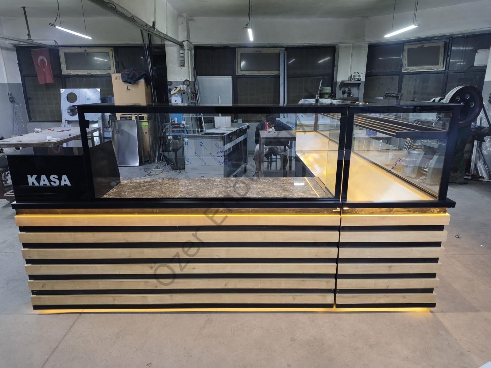 L Tipi Börek Tezgahı | Sulu Sistem Böreklik & Çalışma Bankosu