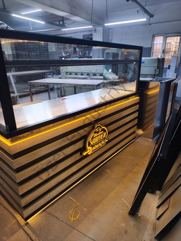 L Tipi Börek Tezgahı | Sulu Sistem Böreklik & Çalışma Bankosu