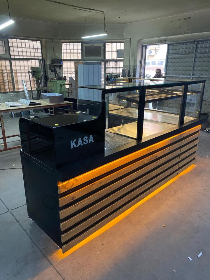 Isıtmalı Börek Tezgahı 400 cm | Sulu Sistem Böreklik Tezgahı İmalatı