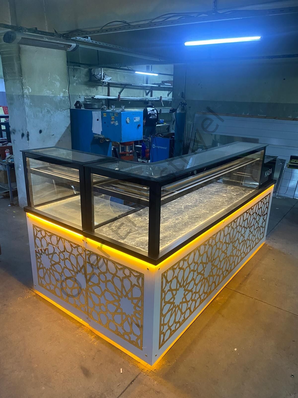 Baklava Tezgahı + Börek Dolabı | Isıtmalı Özel Üretim