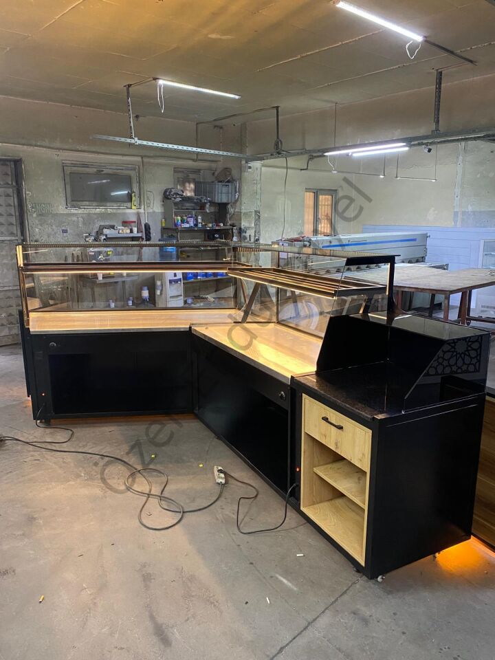 Baklava Tezgahı + Börek Dolabı | Isıtmalı Özel Üretim