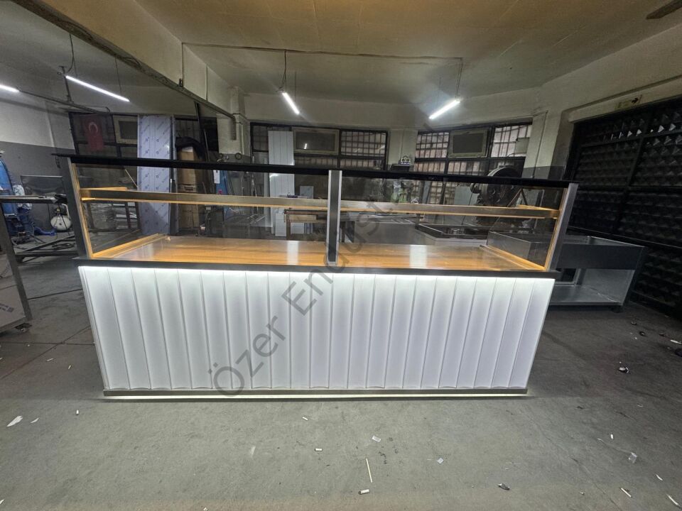 Profesyonel Börek Tezgahı ve Pasta Dolabı | Paslanmaz Set