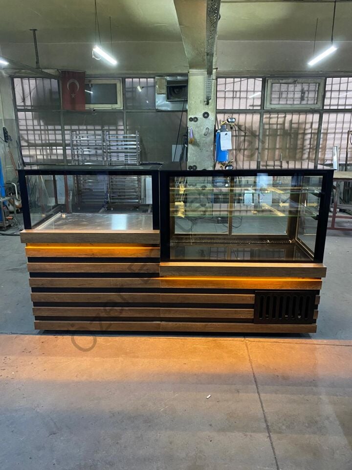 Börek Tezgahı + Pasta Dolabı Seti | Isıtmalı & Soğutmalı Kompakt Çözüm