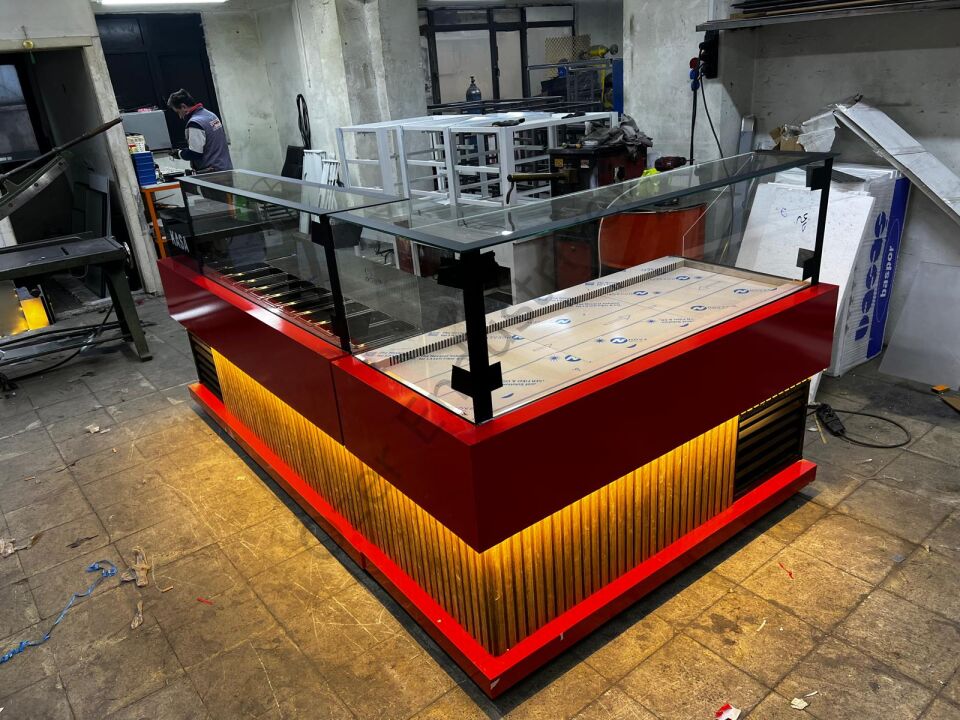 Profesyonel Çiğköfte Seti | 150 cm Dolap + 200 cm Salatbar