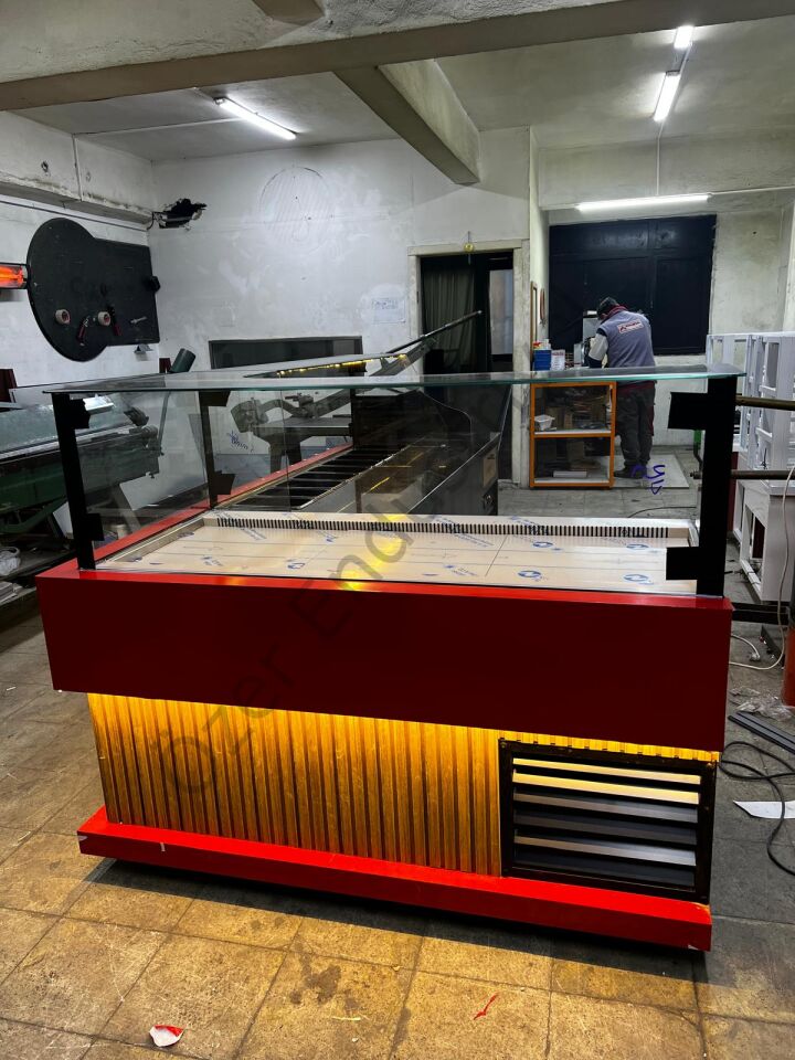 Profesyonel Çiğköfte Seti | 150 cm Dolap + 200 cm Salatbar