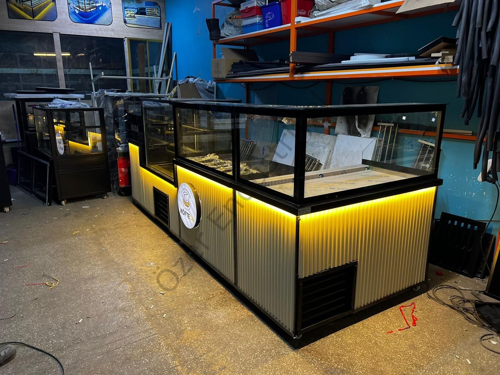 Soğutmalı Çiğköfte Dolabı Seti + Salatbar + Pasta Dolabı