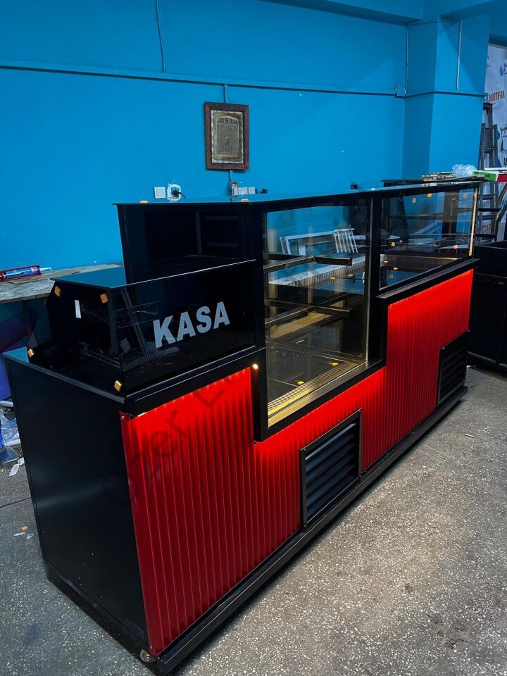 300 cm Pasta Dolabı ve Çiğköfte Dolabı Seti (Soğutmalı)