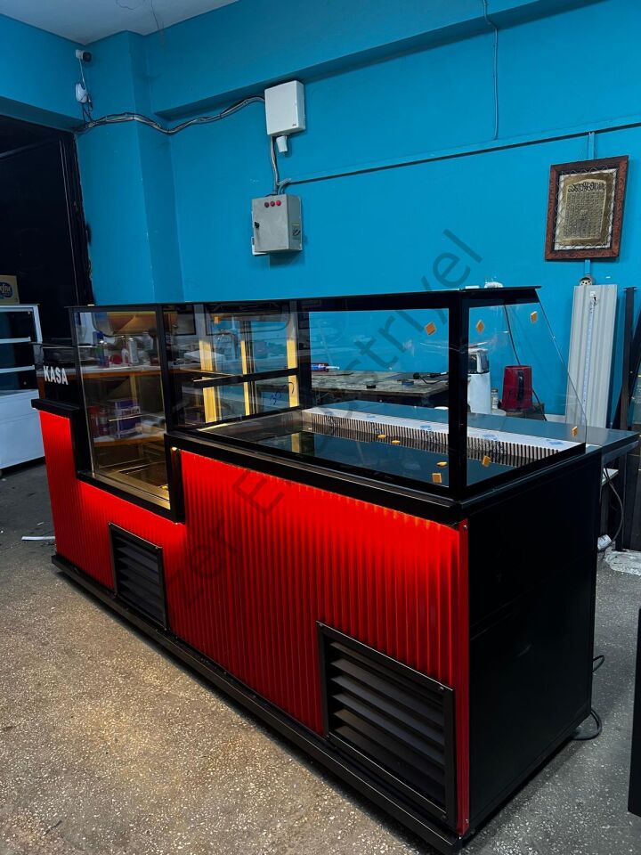 300 cm Pasta Dolabı ve Çiğköfte Dolabı Seti (Soğutmalı)