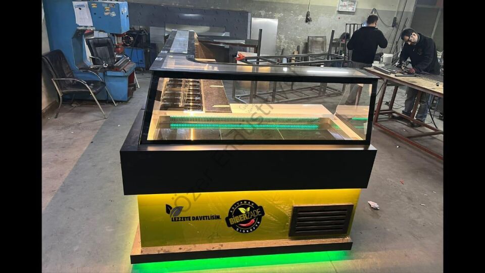 Soğutmalı Çiğköfte Dolabı Seti 200+250