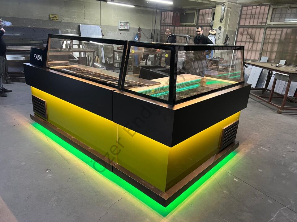 Soğutmalı Çiğköfte Dolabı Seti 200+250