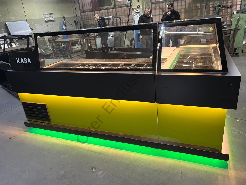 Soğutmalı Çiğköfte Dolabı Seti 200+250