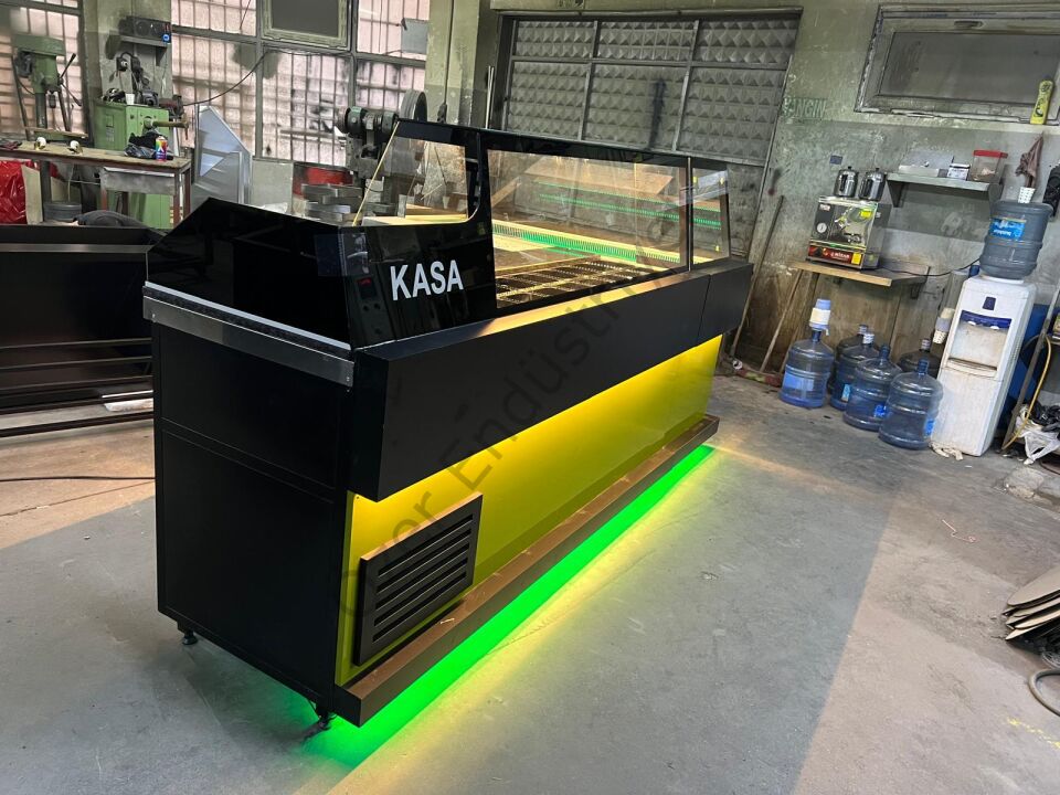 Soğutmalı Çiğköfte Dolabı Seti 200+250