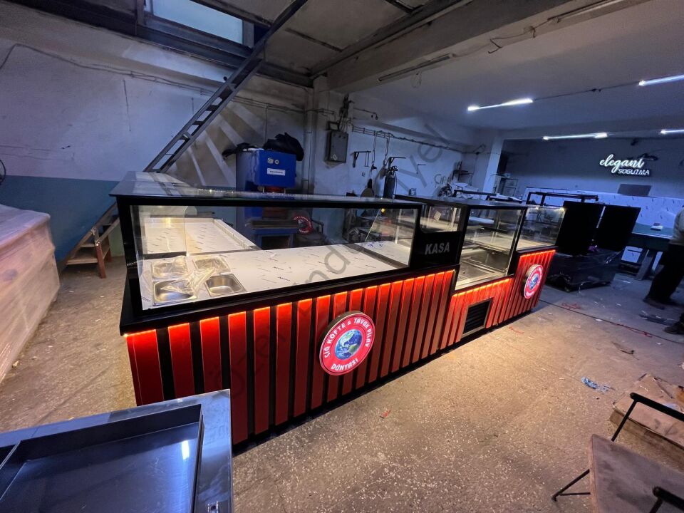 6 Metre Çiğköfte Dolabı Seti