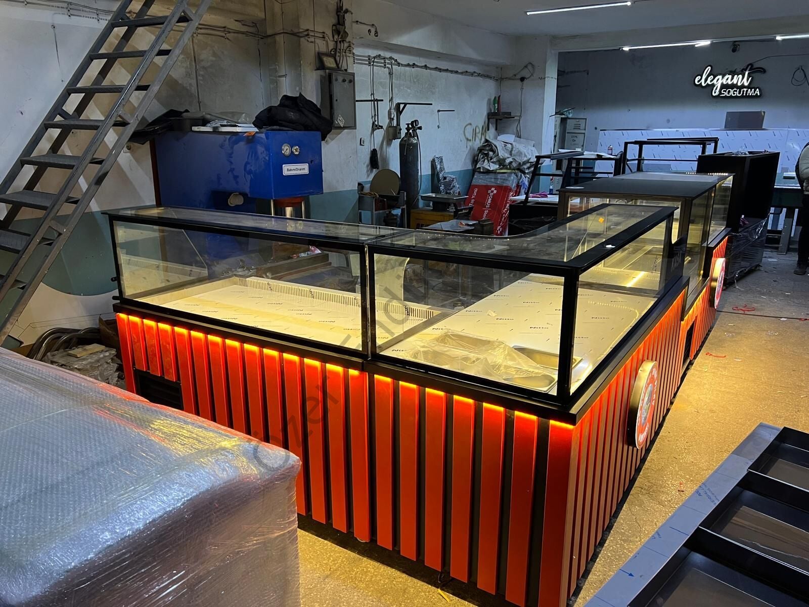 6 Metre Çiğköfte Dolabı Seti