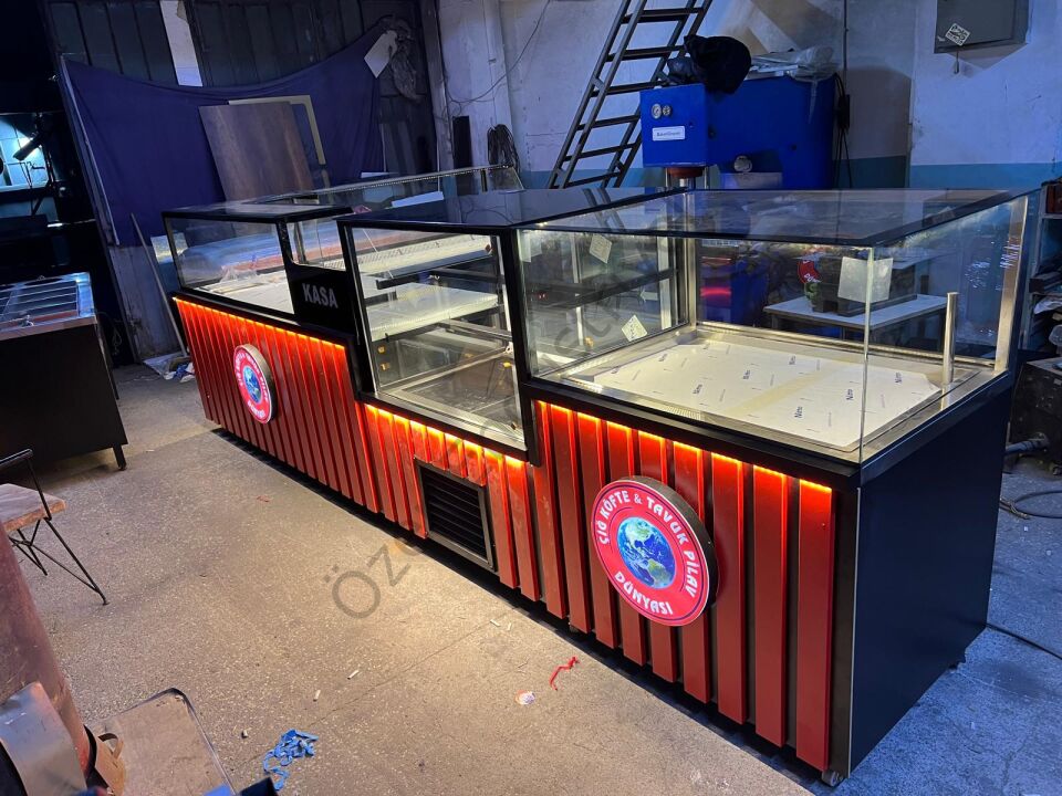 6 Metre Çiğköfte Dolabı Seti