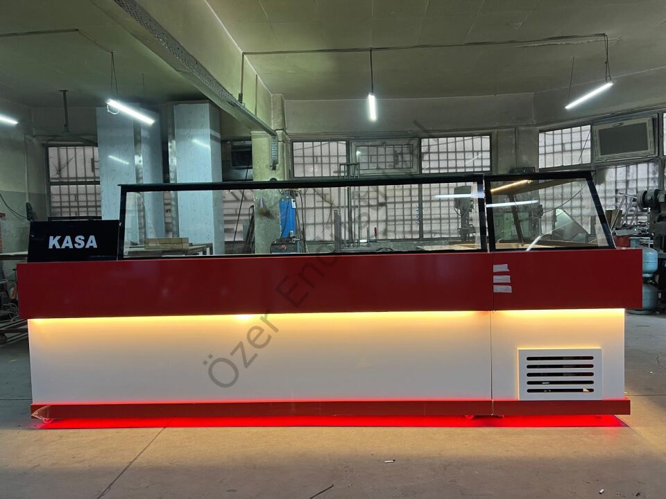 Çiğköfte Tezgahı Seti 150+300cm | Soğutmalı Dolaplı