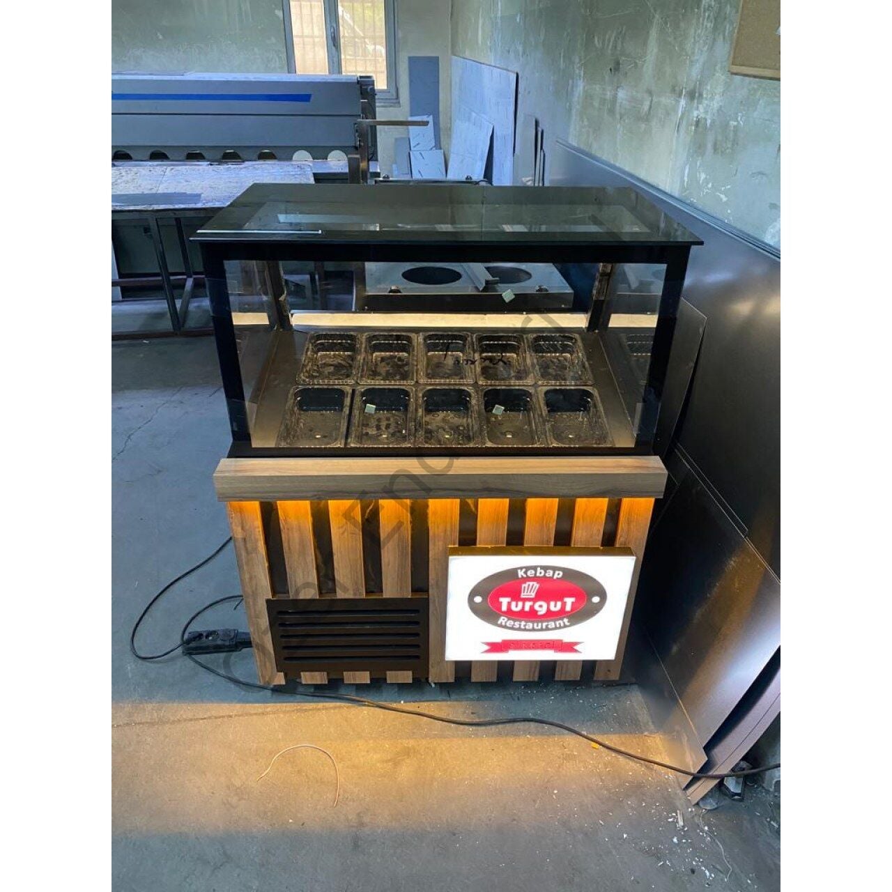 Kahvaltı Dolabı 100x85x130 cm +4°C Soğutmalı Modern Tasarım