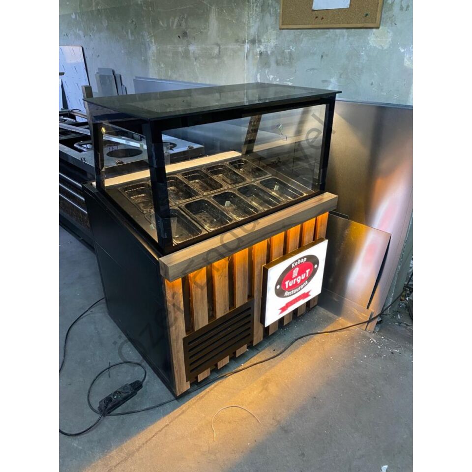 Kahvaltı Dolabı 100x85x130 cm +4°C Soğutmalı Modern Tasarım