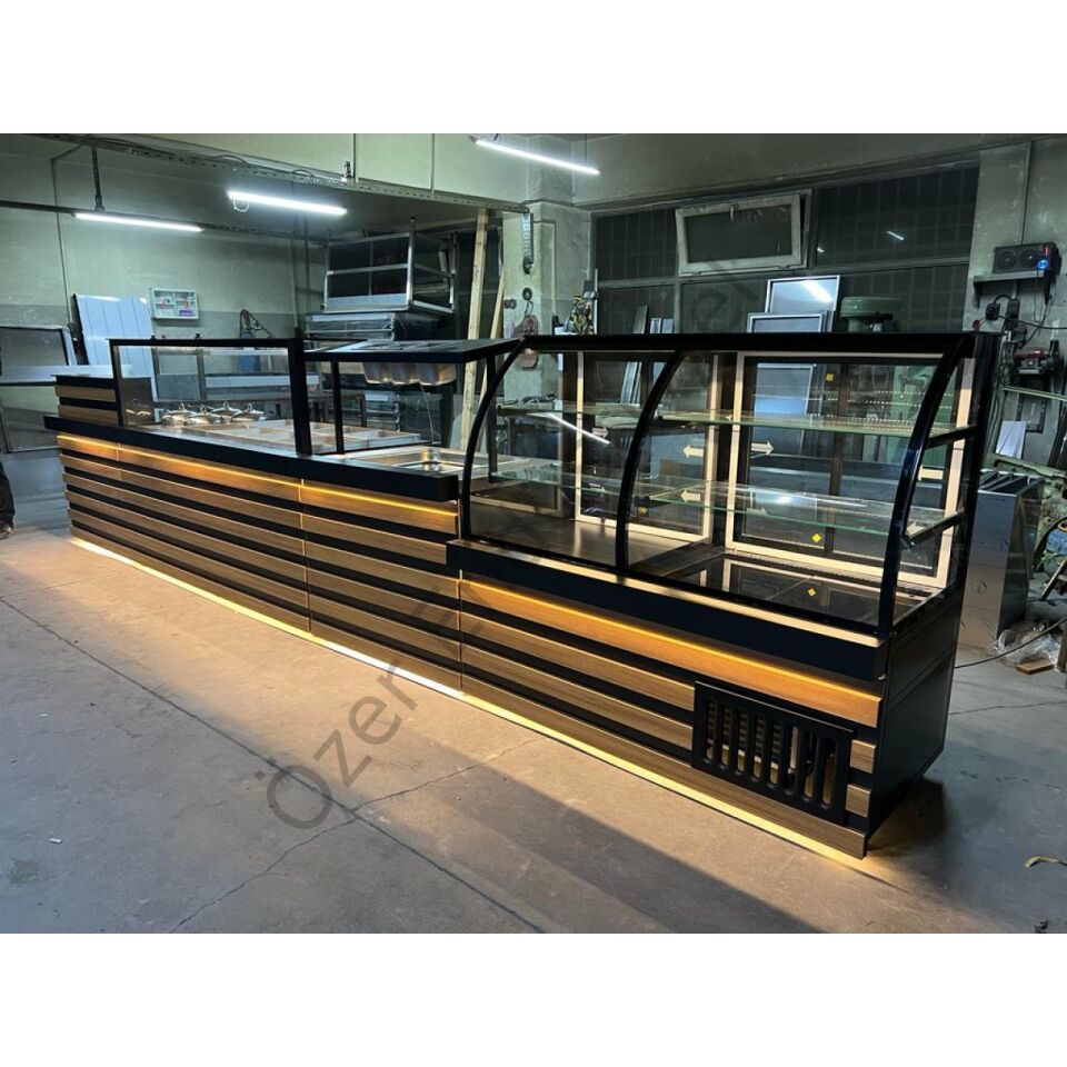 8+4 Benmari Tezgahı Seti | Soğutmalı Dolaplı