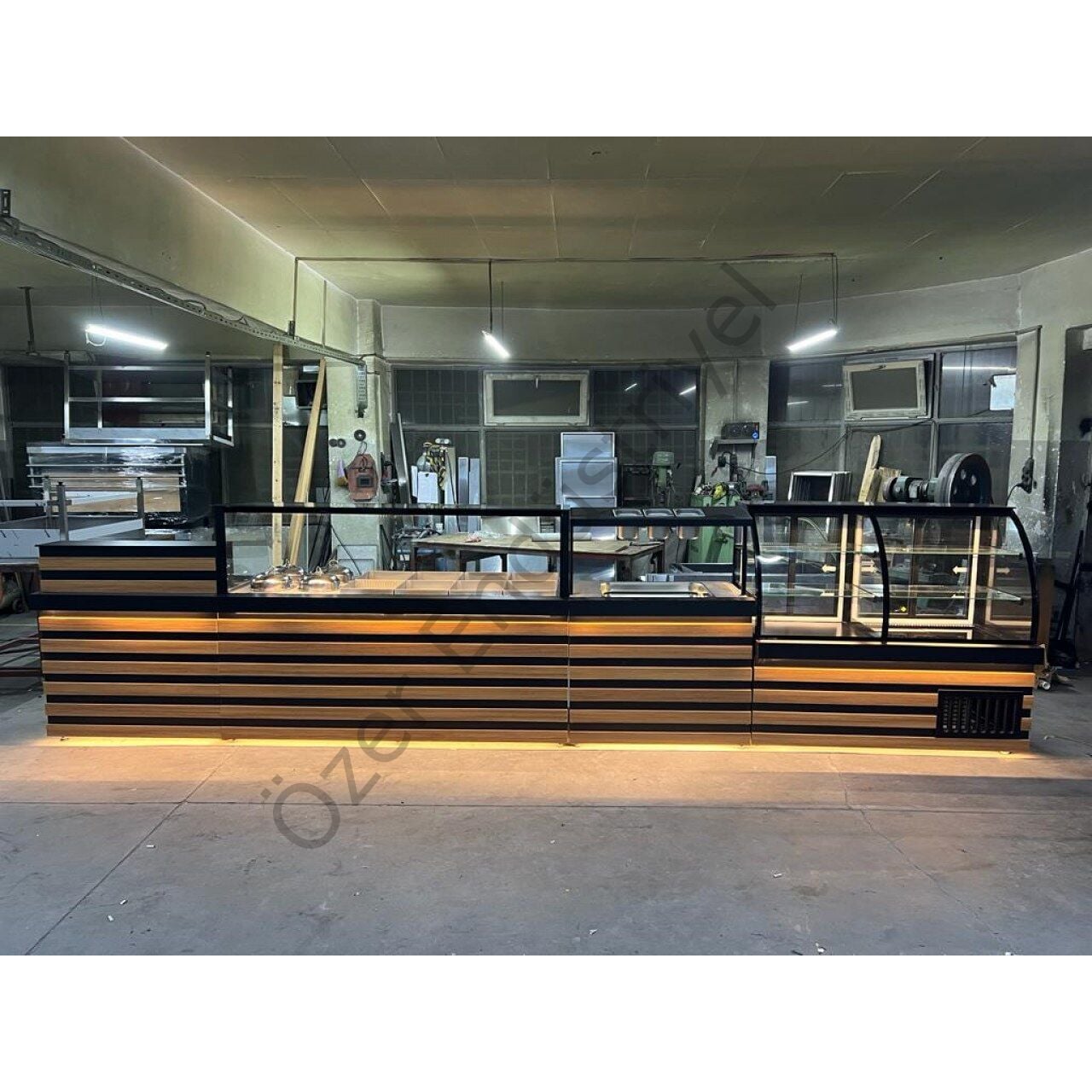 8+4 Benmari Tezgahı Seti | Soğutmalı Dolaplı