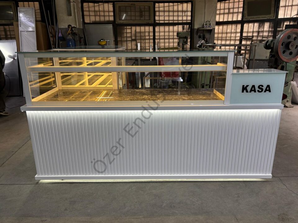 Isıtmalı Baklava Tezgahı Seti | Soğutmalı Dolaplı