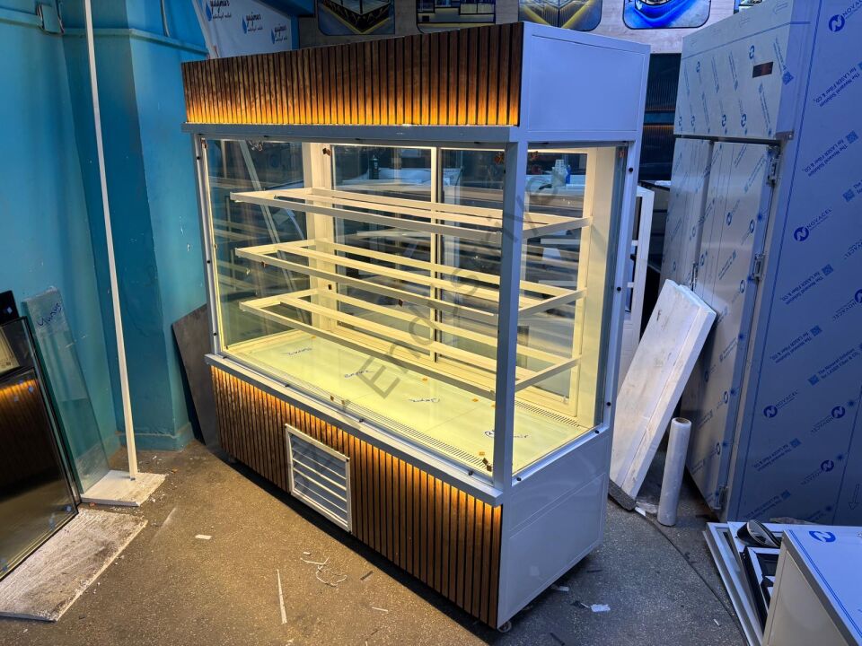 200 cm Tatlı Teşhir Dolabı Cephe Tipi Soğutmalı