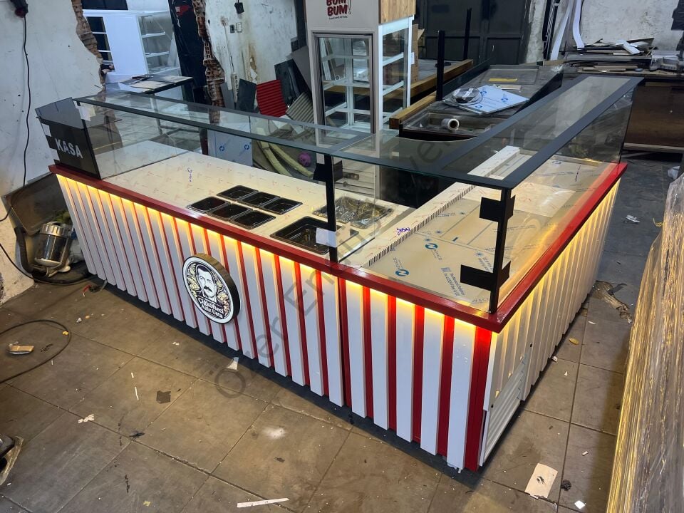 L Tipi Soğutmalı Çiğköfte Reyonu 500 CM