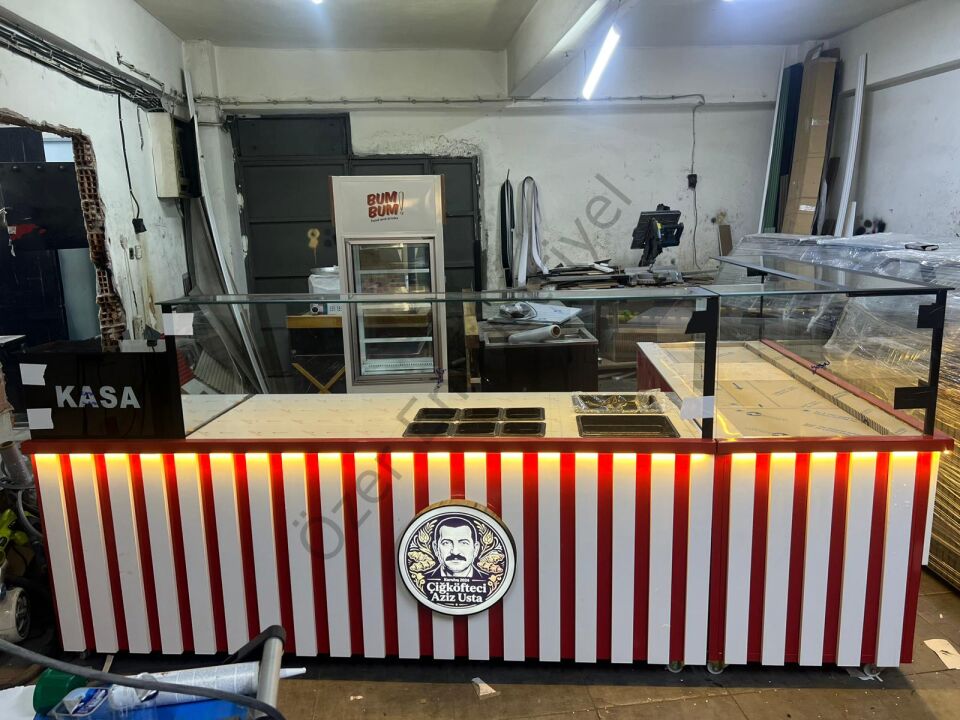 L Tipi Soğutmalı Çiğköfte Reyonu 500 CM